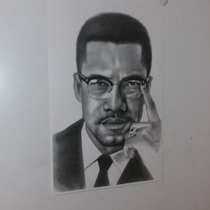 MALCOLM X PORTRAIT